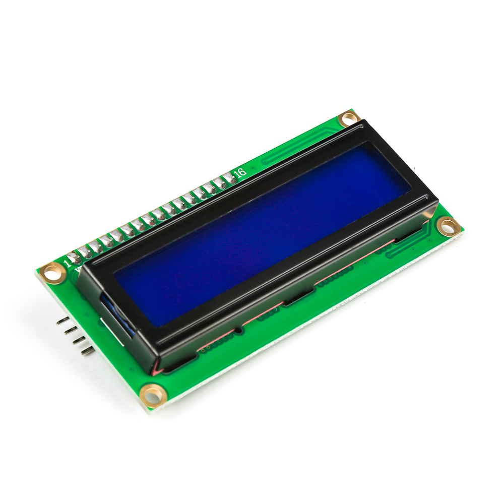 Дисплей LCD1602 с адаптером IIC/I2C, синий